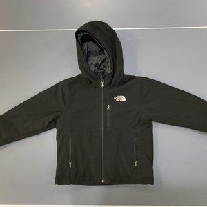 North Face Boys Black Apex Elevation Coat Size 5